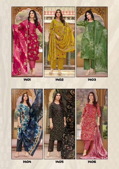 Suryajyoti nikhaar vol-14 Wholesale kurti suppliers in Surat